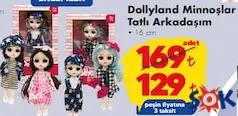 GOKİDY OYUNCAK DOLLYLAND MİNNOŞLAR TATLI ARKADAŞIM  16 CM indirimli fiyat GOKİDY OYUNCAK DOLLYLAND MİNNOŞLAR TATLI ARKADAŞIM  16 CM fiyat ve kampanya bilgisi